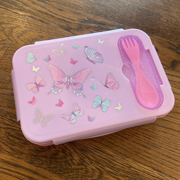 Toddler butterfly print lunch box - Picture 2 of 6